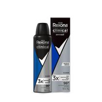 Desodorante Aerosol Rexona Men Clinical Clean 150ml