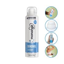 Desodorante aerosol sensível sem perfume 48h monange 150ml