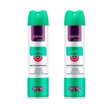 Desodorante Aerossol Antitranspirante Above Women Lady 48h s/ Álcool Com Camomila 150ml (Kit 2 Und)