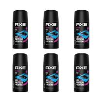 Desodorante Aerossol Axe 150ml Marine - Kit C/6un