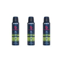 Desodorante Aerossol Bozzano 150 ml Fresh-Kit C/3un