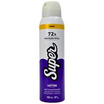 Desodorante Aerossol Feminino Cimed Cotton 0% Alumínio 72h 150ml Desodorante Aerossol Feminino Cimed Cotton 0% Alumínio 72h 150ml