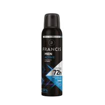 Desodorante Aerossol Francis Proteção 72h Men Azul 150ml