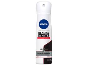 Desodorante Aerossol Nivea Max Protection - Black & White Feminino 150ml