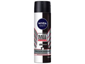 Desodorante Aerossol Nivea Max Protection - Black & White Masculino 150ml