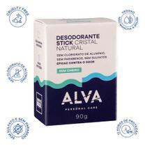 Desodorante Alva Cristal S/alumínio 100% Natural 90g Vegano
