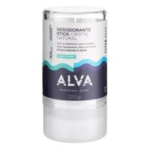 Desodorante Alva Stick Cristal Natural Sem Aluminio 120g