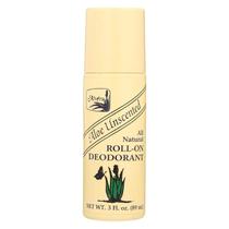 Desodorante Alvera Totalmente Natural Roll-On Aloe Sem Perfume 90mL x3