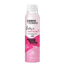 Desodorante Antiperspirante Aerossol Corpo a Corpo Natural 150ml