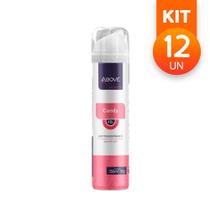 Desodorante Antitranspirante Above Women Feminino Candy 48h sem Álcool 150ml (Kit c/ 12 Unidades)