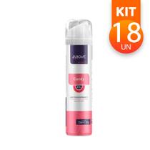 Desodorante Antitranspirante Above Women Feminino Candy 48h sem Álcool 150ml (Kit c/ 18 Unidades)