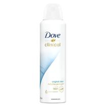 Desodorante Antitranspirante Aerosol Clinical Original Clean 150ml Dove Desodorante Antitranspirante Aerosol Clinical Original Clean 150ml Dove