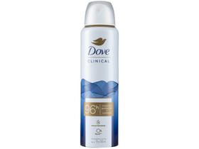 Desodorante Antitranspirante Aerosol Dove Clinical Original Clean 150ml Desodorante Antitranspirante Aerosol Dove Clinical Original Clean 150ml