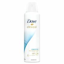 Desodorante Antitranspirante Aerosol Dove Clinical Original Clean com 150ml Desodorante Antitranspirante Aerosol Dove Clinical Original Clean com 150ml