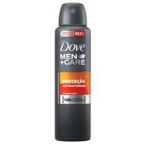 Desodorante antitranspirante aerosol dove men +care proteção antibacteriana 150ml