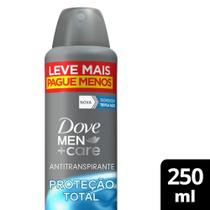 Desodorante Antitranspirante Aerosol Dove Men+Care Proteção Total 250ml