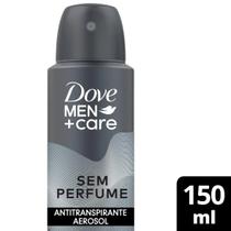 Desodorante Antitranspirante Aerosol Dove MenCare Sem Perfume 48h 150mL Desodorante Antitranspirante Aerosol Dove MenCare Sem Perfume 48h 150mL