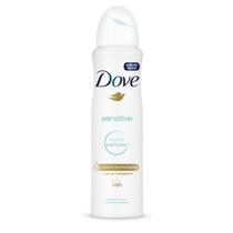 Desodorante antitranspirante aerosol dove sensitive sem perfume 150ml