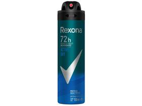 Desodorante Antitranspirante Aerosol Masculino - Rexona Active Dry 72 horas 150ml