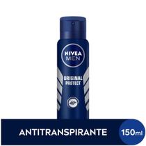 Desodorante Antitranspirante Aerosol NIVEA 150ml Original Protect