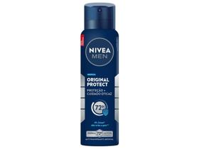 Desodorante Antitranspirante Aerosol Nivea Men Original Protect 150ml Desodorante Antitranspirante Aerosol Nivea Men Original Protect 150ml