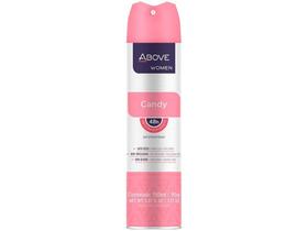 Desodorante Antitranspirante Aerossol Above - Clássicos Candy Feminino Floral Frutal 150ml Desodorante Antitranspirante Aerossol Above - Clássicos Candy Feminino Floral Frutal 150ml