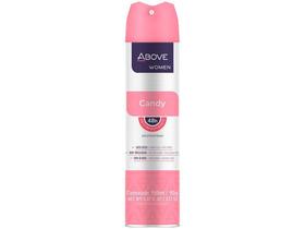 Desodorante Antitranspirante Aerossol Above - Clássicos Candy Feminino Floral Frutal 150ml