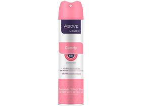 Desodorante Antitranspirante Aerossol Above - Clássicos Candy Feminino Floral Frutal 150ml