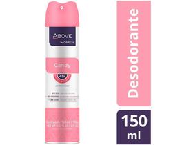 Desodorante Antitranspirante Aerossol Above - Clássicos Candy Feminino Floral Frutal 150ml