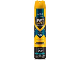 Desodorante Antitranspirante Aerossol Above - Clássicos Sport Energy Maxx Masculino Refrescante Desodorante Antitranspirante Aerossol Above - Clássicos Sport Energy Maxx Masculino Refrescante