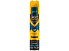 Desodorante Antitranspirante Aerossol Above - Clássicos Sport Energy Maxx Masculino Refrescante