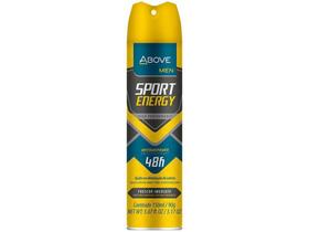 Desodorante Antitranspirante Aerossol Above - Clássicos Sport Energy Men Masculino Refrescante
