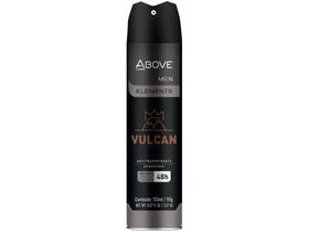 Desodorante Antitranspirante Aerossol Above Men Elements Vulcan 150ml