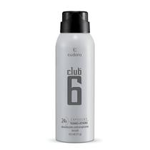 Desodorante Antitranspirante Aerossol Club 6 125ml Eudora