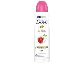 Desodorante Antitranspirante Aerossol Dove - Go Fresh Feminino Romã e Verbena 150ml