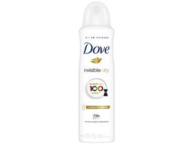 Desodorante Antitranspirante Aerossol Dove - Invisible Dry Feminino 48 Horas 150ml