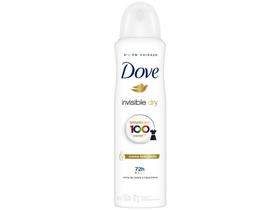 Desodorante Antitranspirante Aerossol Dove Invisible Dry Feminino 72 Horas 150ml
