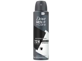 Desodorante Antitranspirante Aerossol Dove - Invisible Dry Men+Care Masculino 150ml