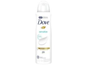 Desodorante Antitranspirante Aerossol Dove - Sensitive 48 Horas sem Perfume 150ml