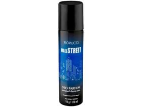 Desodorante Antitranspirante Aerossol Fiorucci - Wall Street Masculino Oriental Amadeirado 170ml