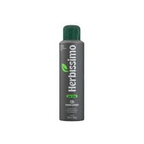 Desodorante Antitranspirante Aerossol Herbíssimo Dark Silver 150ml