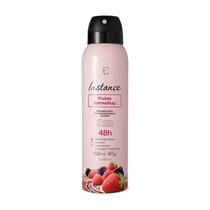 Desodorante Antitranspirante Aerossol Instance Frutas Vermelhas 150ml - Eudora