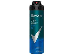 Desodorante Antitranspirante Aerossol Masculino - Rexona Active Dry 72 horas 150ml