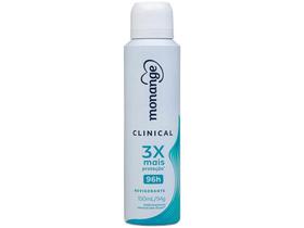 Desodorante Antitranspirante Aerossol Monange - Clinical Revigorante Feminino 96 horas 150ml