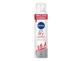 Desodorante Antitranspirante Aerossol Nivea - Active Dry Comfort Feminino 48 Horas 200ml