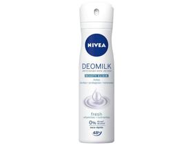 Desodorante Antitranspirante Aerossol Nivea - Deomilk Fresh Feminino 150ml