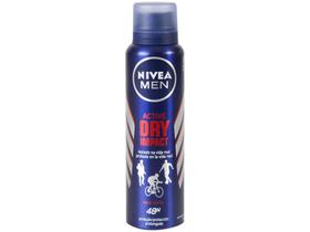 Desodorante Antitranspirante Aerossol Nivea - Dry Impact Masculino 150ml