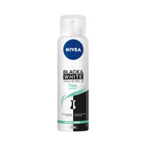 Desodorante Antitranspirante Aerossol Nivea - Invisible Black & White Fresh 150ml
