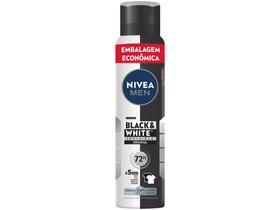 Desodorante Antitranspirante Aerossol Nivea - Invisible Black & White Men 48 Horas 200ml