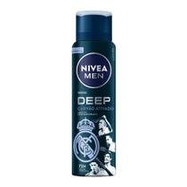 Desodorante Antitranspirante Aerossol NIVEA MEN Deep Carvão Ativado MaxxTech 150 ml Desodorante Antitranspirante Aerossol NIVEA MEN Deep Carvão Ativado MaxxTech 150 ml